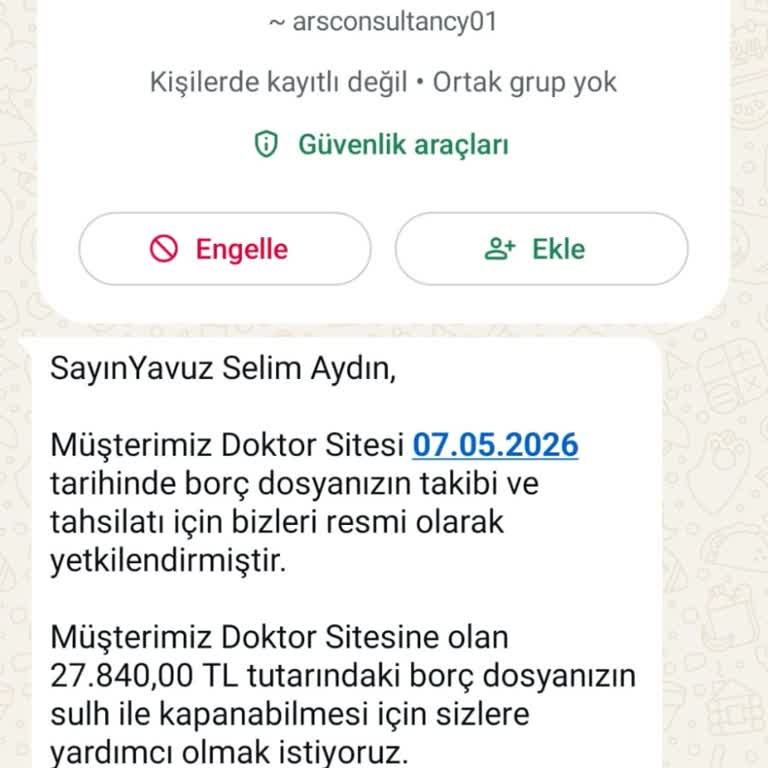 Hizmet Alınmadan Fatura Kesilmesi Ve 67 Bin TL İptal Ücreti Talebi