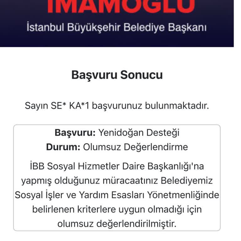 Detaylı İnceleme Talebine Rağmen Yenidoğan Destek Paketi Hızlı Red Edildi