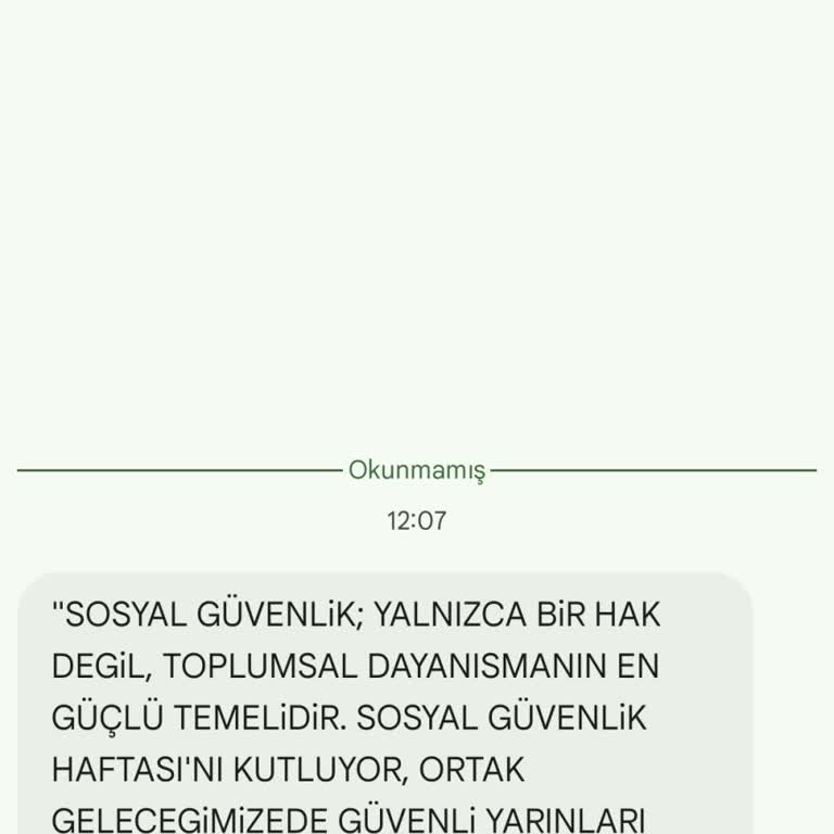 İzinsiz SGK Mesajı Aldım Ve Rahatsız Oldum