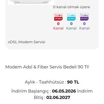 Digiturk’te Yanıltıcı Paket Tanımlaması, Hız Düşüklüğü Ve Modem Kiralama Zorlaması