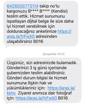 Teslim Edilmeyen Sipariş İçin Uzun Süreli Sorun Ve Yanlış İade
