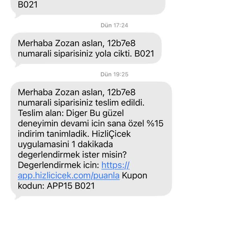 Teslim Edilmediği Bildirilen Çiçek Siparişinde Yanıltıcı Bilgilendirme Ve İade Talebi