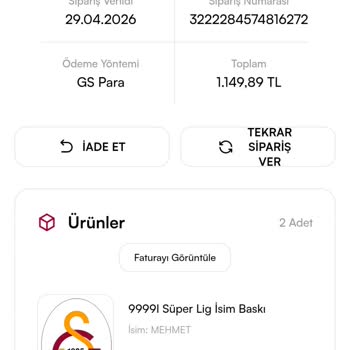 GS Store’da Siparişimin Kargoya Verilmemesi Ve İlgisizlik