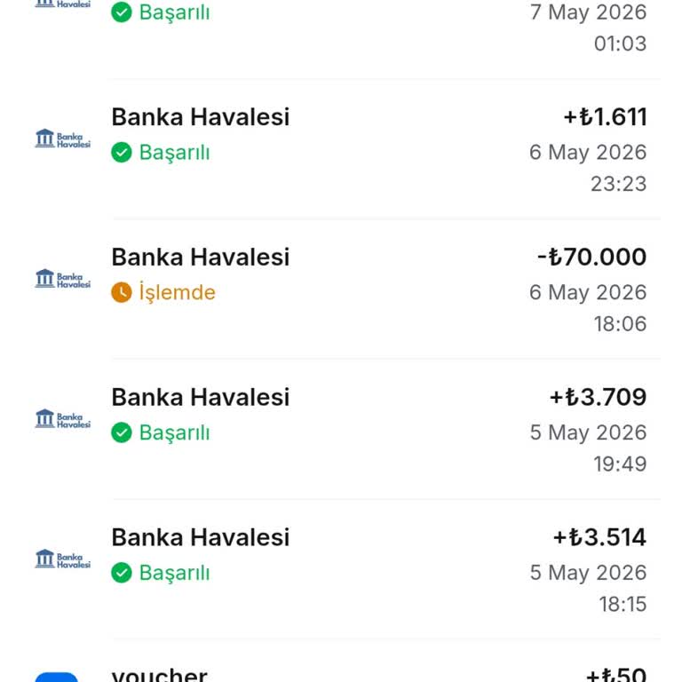 70.000 TL Çekim Talebimin 5 Gün Boyunca Ödenmemesi Ve Yanıtsız Destek