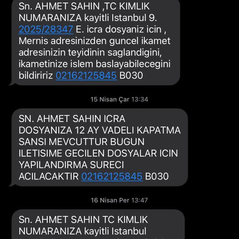 Sağlık Raporları Ve İş Göremezlik Durumuna Rağmen Sürekli Arama Ve Tehdit Mesajları
