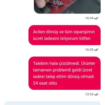 Kredi Kartıma 270 TL İadesi Yapılmadığı İçin Mağduriyet Yaşıyorum