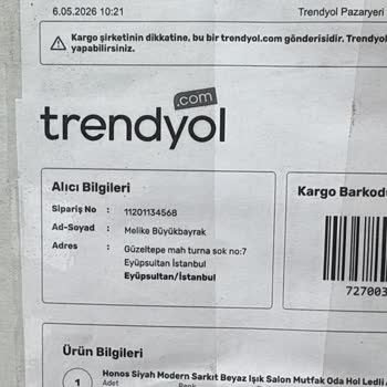 Yanlış Kargo Ve Eksik Avizeler İçin Acil Çözüm Talebi