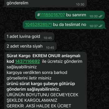 Yanlış Kargo Ve Eksik Avizeler İçin Acil Çözüm Talebi
