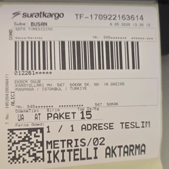 Yanlış Kargo Ve Eksik Avizeler İçin Acil Çözüm Talebi