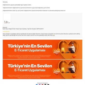 Kayıp Skechers Ayakkabım Teslim Edildiği Söylense De Trendyol’da Kayıp Görünüyor