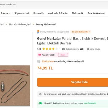 Trendyol’da Pilli Olması Gereken Ürün Pilsiz Geldi, Çözüm Sağlanmadı