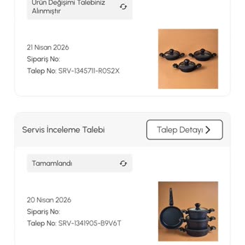 Karaca Züccaciye  Çizik Tencere Seti Değişim ve İade Talebi