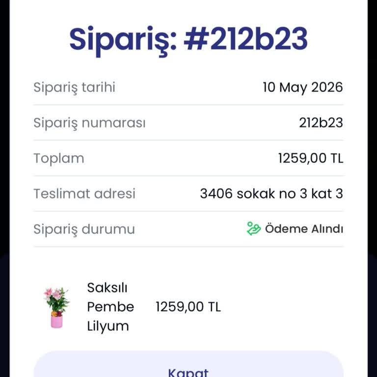 Anneler Günü Çiçek Teslimatı Gecikmesi Ve İade Talebi