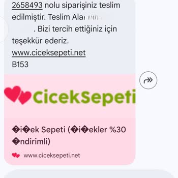 Teslim Edildi Dediği Çiçek Ulaşmadı Ve Tam İade İstiyorum