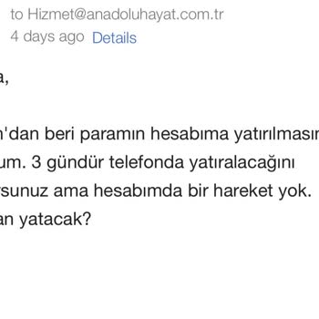 Anadolu Sigorta’nın İptal Sonrası Ödeme Gecikmesi Ve Müşteri Güven Kırıklığı