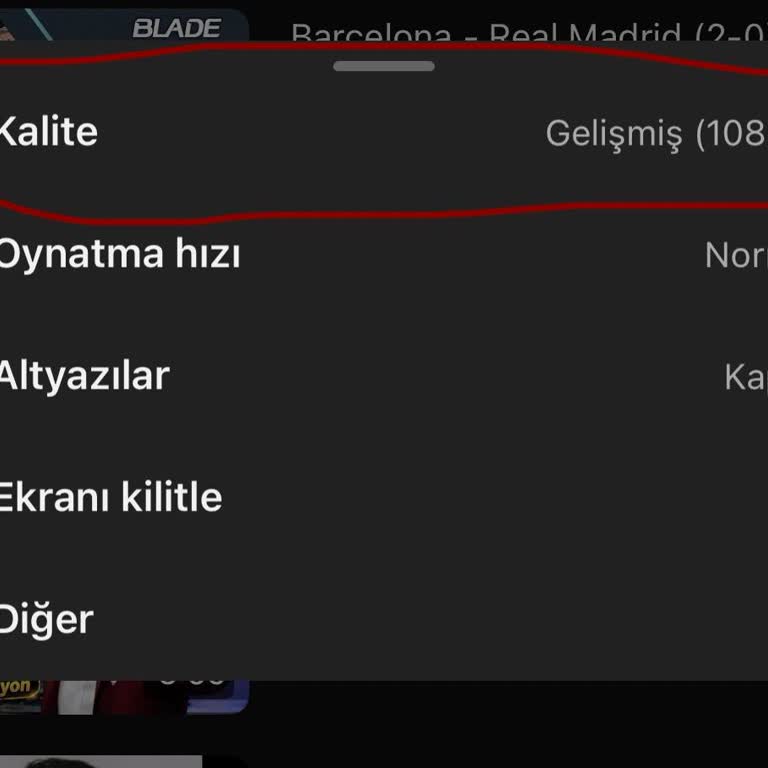 YouTube IPhone 15 Pro Max’te 1080p Seçtiğimde Görüntü Bulanık Ve Çözünürlük Düşüyor