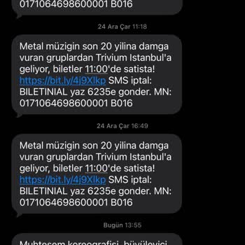 Sahte SMS Ve Müşteri Hizmetlerine Ulaşılamama