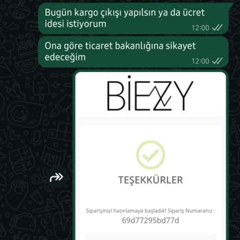 Siparişim Kargoya Verilmedi Ve İade Talep Ediyorum