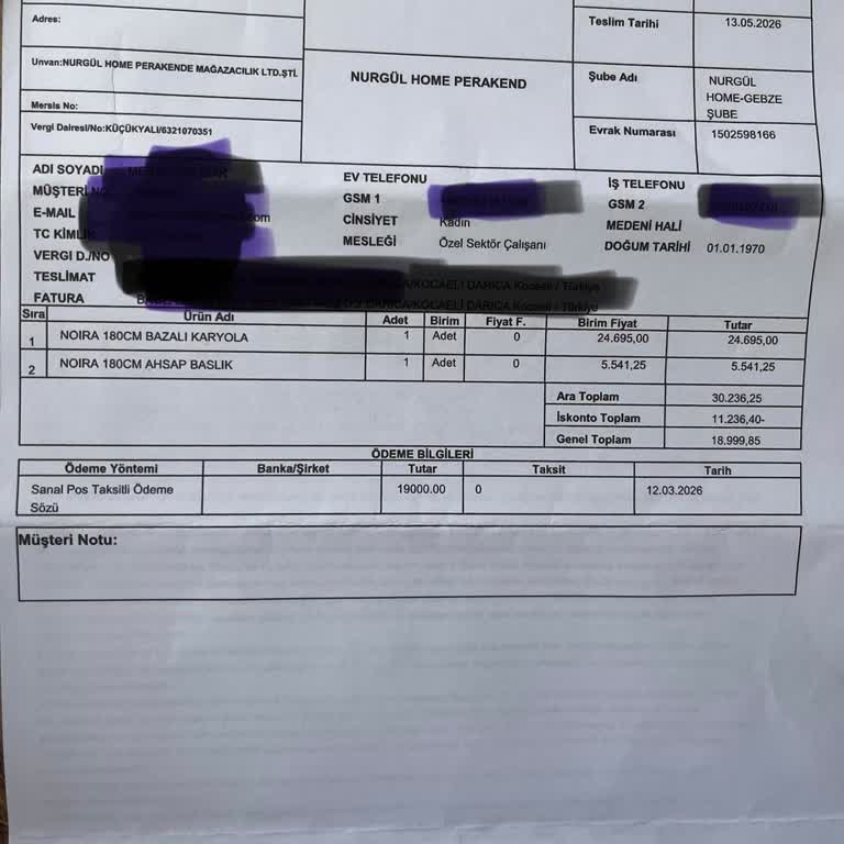Kelebek Mobilya Satışta Verilen Söz Tutulmadı, Karyola 2 Ayda Bile Teslim Edilmedi
