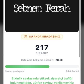 Bubilet.com’da Teknik Sorun Nedeniyle Bilet Alınamıyor