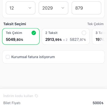 Bubilet.com’da Teknik Sorun Nedeniyle Bilet Alınamıyor