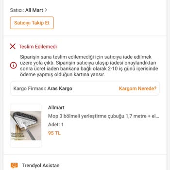 Siparişlerim İptal Edildi Ve Bir Siparişim Aylarca Teslim Edilmedi