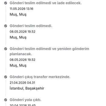 Siparişlerim İptal Edildi Ve Bir Siparişim Aylarca Teslim Edilmedi