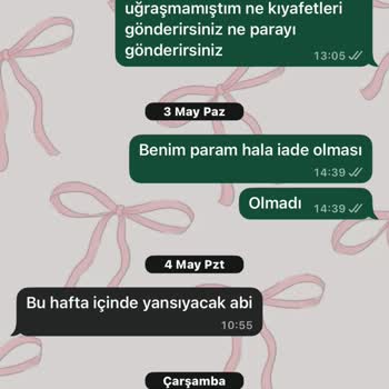 Eksik Ürün Gönderimi Ve 1200 TL İadenin Karşılanmaması
