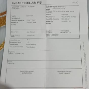Orijinal Olmayan Parfüm Ve Geciken İade