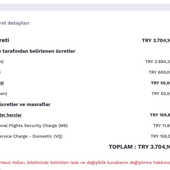 Fiyat Düşüşü Nedeniyle Ödenen Tutar Ve Güncel Bilet Fiyatı Arasındaki Farkın İadesi Talebi