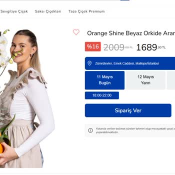Gönderilen Çiçek Görseldekiyle Uyuşmuyor Ve Müşteri Desteği Yanıtsız