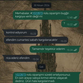 Kargo Gecikmesi, İletişim Kesintisi Ve Mağduriyet