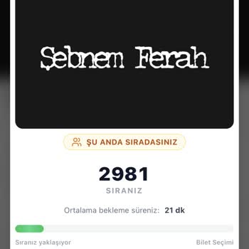 Bubilet Sıra Numaram 4000 Olmasına Rağmen Bilet Alamadım