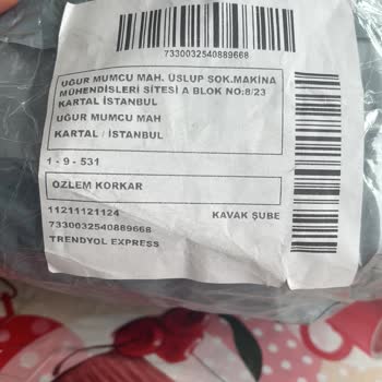Eksik Sipariş Gönderimi Ve Sorumluluk Reddi