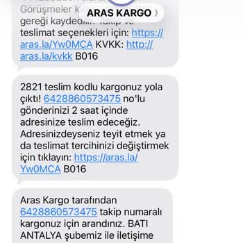 Aras Kargo’nun Teslimat İhmali Ve Yanıltıcı Mesajlar