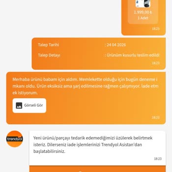 Bozuk Tıraş Makinesi İade Sürecinin Uzunluğu Ve Geri Ödeme Gecikmesi