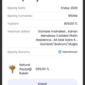 Teslim Edilmeyen Çiçek Siparişi İçin Hızlı İptal Ve Geri Ödeme Talebi