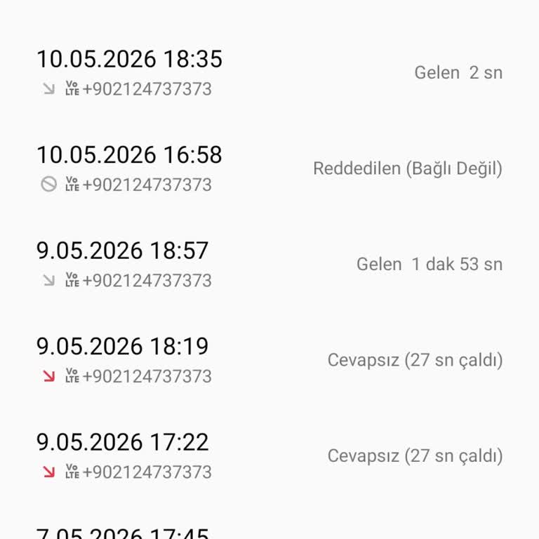 İptal Talebine Rağmen Durmaksızın Telefon Aramaları