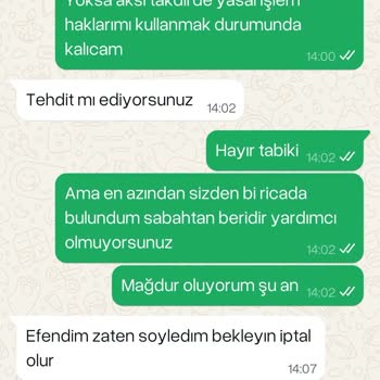 Semre Butik İptal Talebine Rağmen Kapıda Ödeme Siparişi Gönderildi