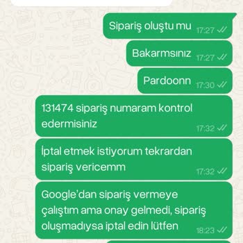 Semre Butik İptal Talebine Rağmen Kapıda Ödeme Siparişi Gönderildi
