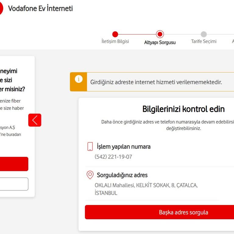 Adresimde Red Box İnternet Hizmeti Verilemiyor