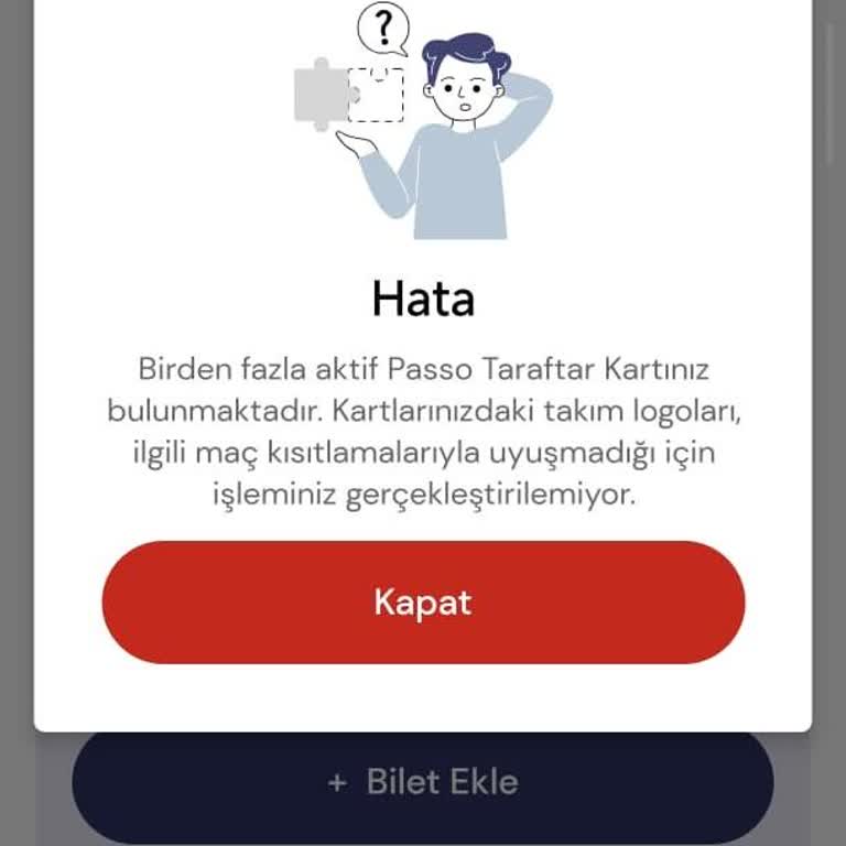Passolig Kartları Kapanmadığı İçin Bilet Alımını Engelliyor