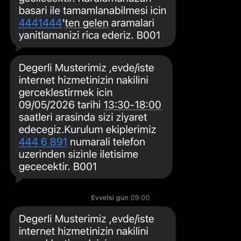 Türk Telekom Nakil İşlemi Sürekli Erteleniyor Ve Hizmet Sağlanmıyor