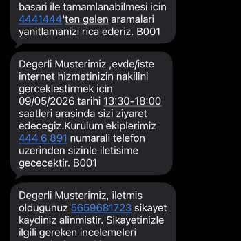 Türk Telekom Nakil İşlemi Sürekli Erteleniyor Ve Hizmet Sağlanmıyor