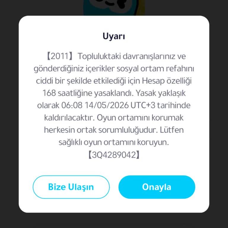 Haksız Ban Ve Asılsız Şikayetler