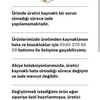 İade Reddi Ve Düşük Kaliteli Ürün Şikayeti