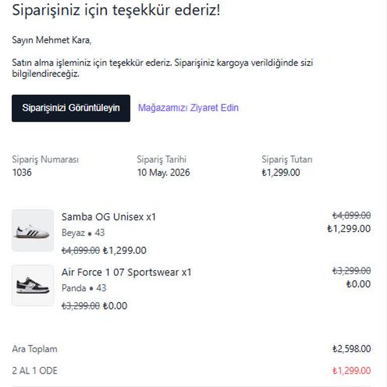 Ödeme Yapıldı, Sipariş Onayı Gelmedi Ve Hesabım Engellendi