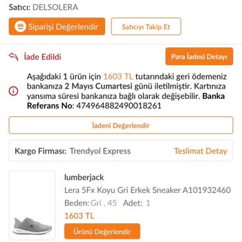 Trendyol'da Yanlış İade Kodu Nedeniyle Ürün Yanlış Satıcıya Gönderildi
