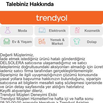 Trendyol'da Yanlış İade Kodu Nedeniyle Ürün Yanlış Satıcıya Gönderildi