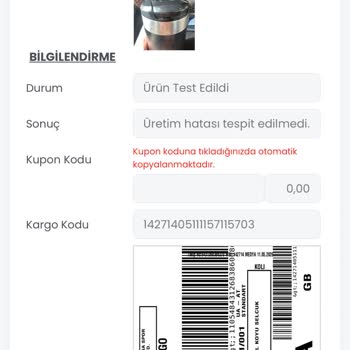 Stanley Termosunun Yalıtım Sorunu ve Servis İhmaline Karşı Ürün Değişimi Talebi